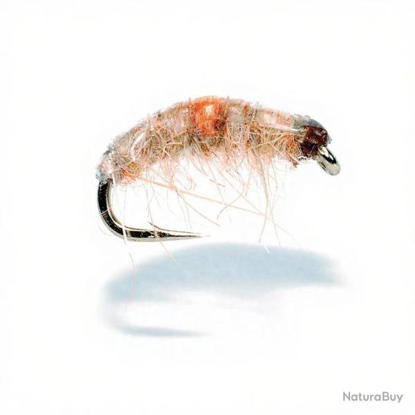 Mouche FMF nymphe shrimp tan 2302 H12