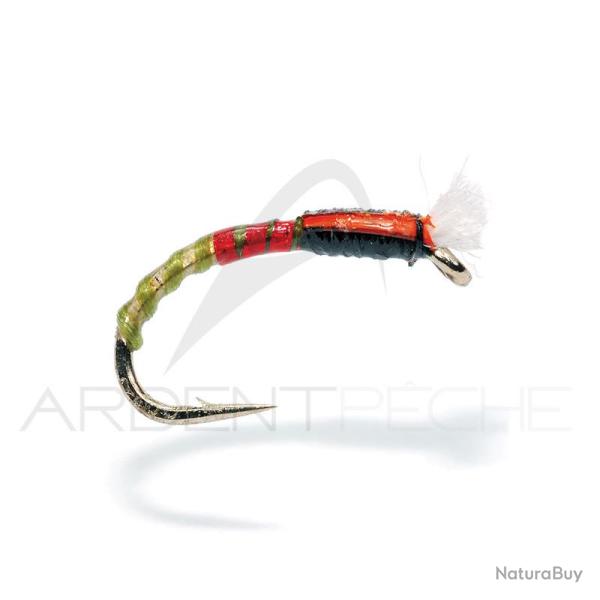 Mouche FMF Chironome red neck olive 997 H10
