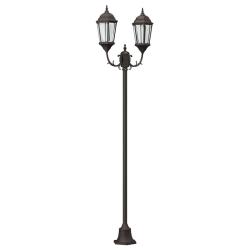 Lumi&egrave;re de jardin vintage design classique ext&eacute;rieur 68 x 20 x 235 cm en aluminium bronze 02_0058418