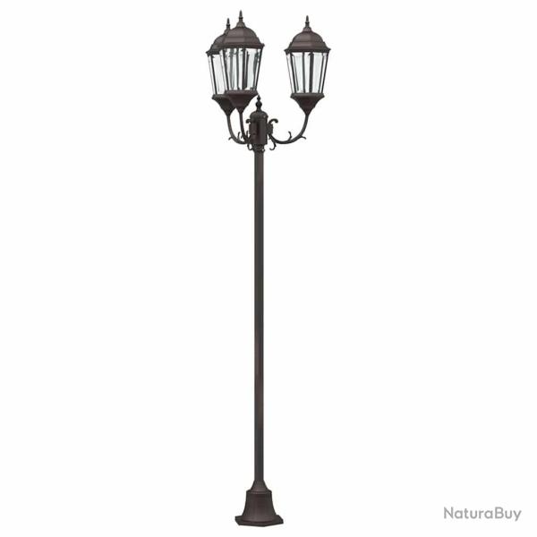 Lumi�re de jardin vintage design ext�rieur �clairage efficace 57 x 49 x 241 cm en aluminium bronze