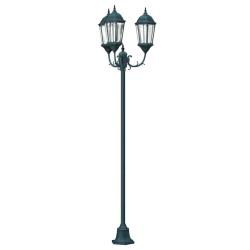 Lumi&egrave;re de jardin en ext&eacute;rieur vintage 57 x 49 x 241 cm design classique ambiance accueillante en a