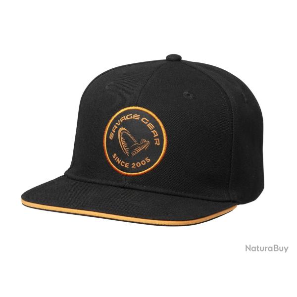Casquette Savage Gear Badge Flatbill Noir