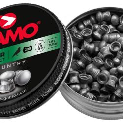 Plombs GAMO hunter cal.6.35mm par 200