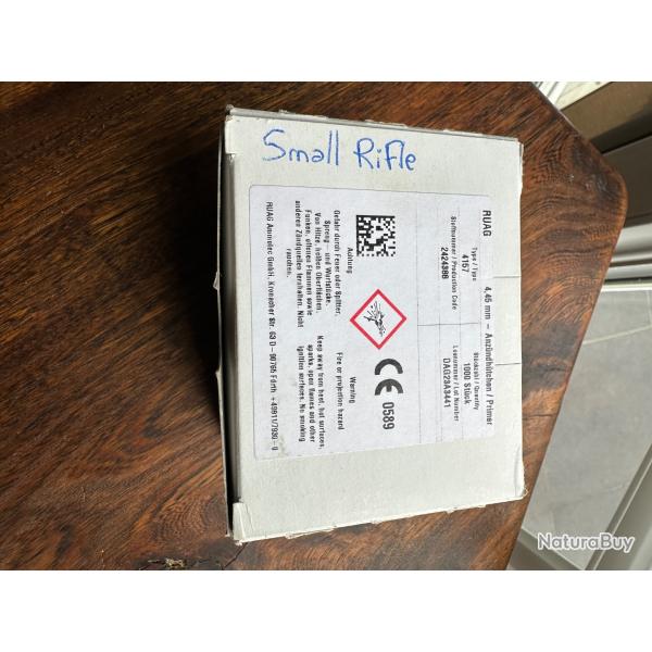 Amorces Small Rifle Ruag