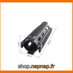 GARDE MAIN AR15/M4 , 4 rails picatinny en aluminium
