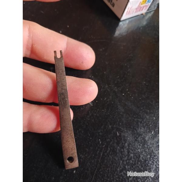 Ressort revolver a broche et centrale