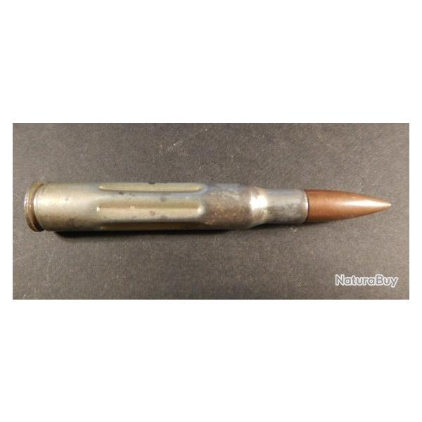 Cartouche .30-06 inerte de manipulation USA de1944