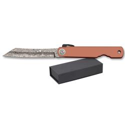 Couteau  pliant rouille  lame droite de 7.70 cm