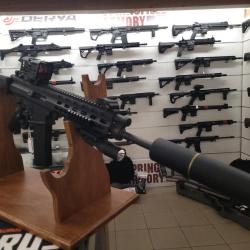 ROBINSON ARMEMENT XCR-L 223 BLACK FULL EQUIPEMENT OCCASION