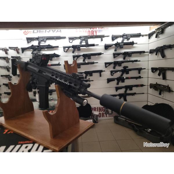 ROBINSON ARMEMENT XCR-L 223 BLACK FULL EQUIPEMENT OCCASION