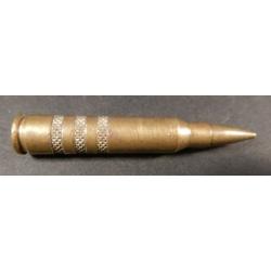 2391 - Cartouche 5,56 NATO manipulation - Monobloc aluminium cuivr&eacute;