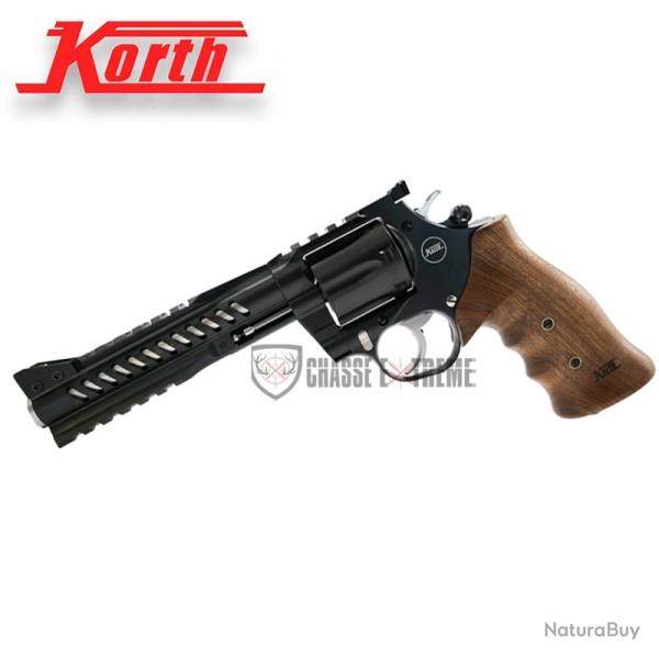 Revolver KORTH Ranger NSR 6'' Cal 357 Mag Jim Wilson Grip