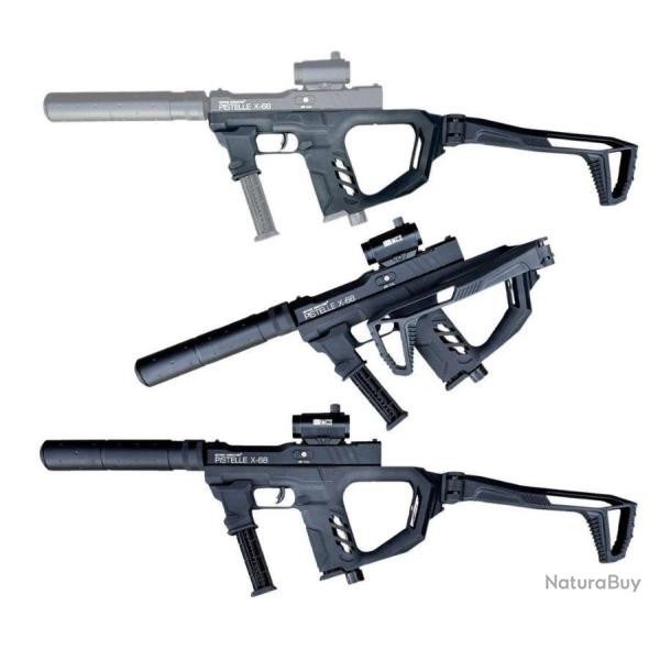 Body Kit complet PDW Carabine + porte magazine pour PISTELLE X-68 - MCS