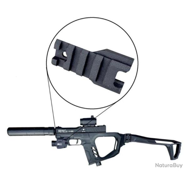 Rail pour Body Kit PDW Carabine pour PISTELLE X-68 - MCS