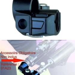 Adaptateur Rabattable MaxPower Bouteille Air GEN3 pour PISTELLE X-68 - MCS