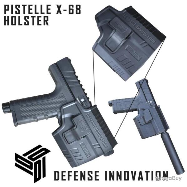 Holster Quick release Ceinture OWB pour Pistelle X68 - MCS