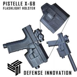 Holster Quick release Ceinture Lampe Laser OWB pour Pistelle X68 - MCS