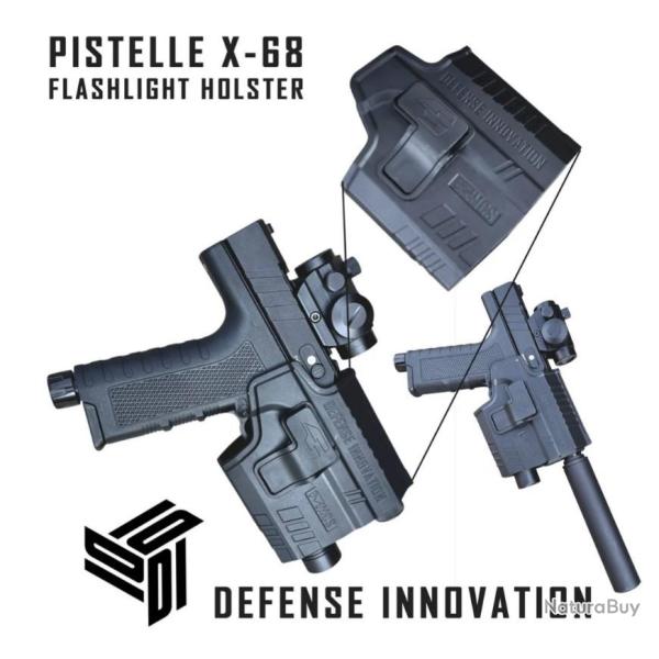 Holster Quick release Ceinture Lampe Laser OWB pour Pistelle X68 - MCS