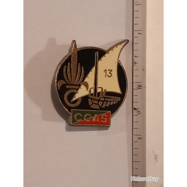 Insigne de la compagnie commandement, administration et services (CCAS) de la 13�me DBLE