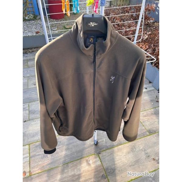 Veste polaire de marque BROWNING taille 3XL