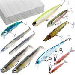 Box Pesk Anim Etel 10 Leurres + Bo&icirc;te