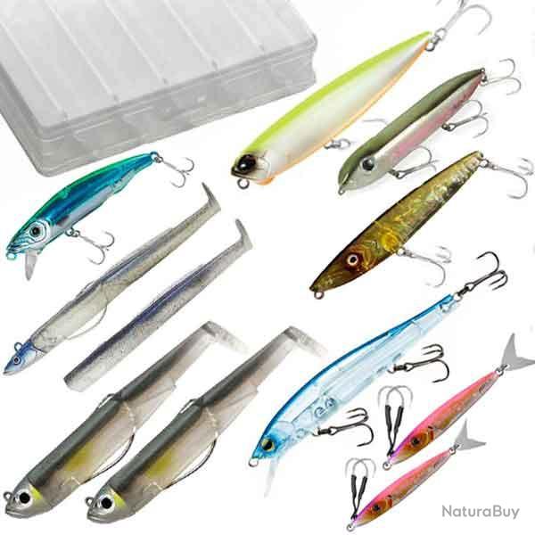Box Pesk Anim Etel 10 Leurres + Bo�te