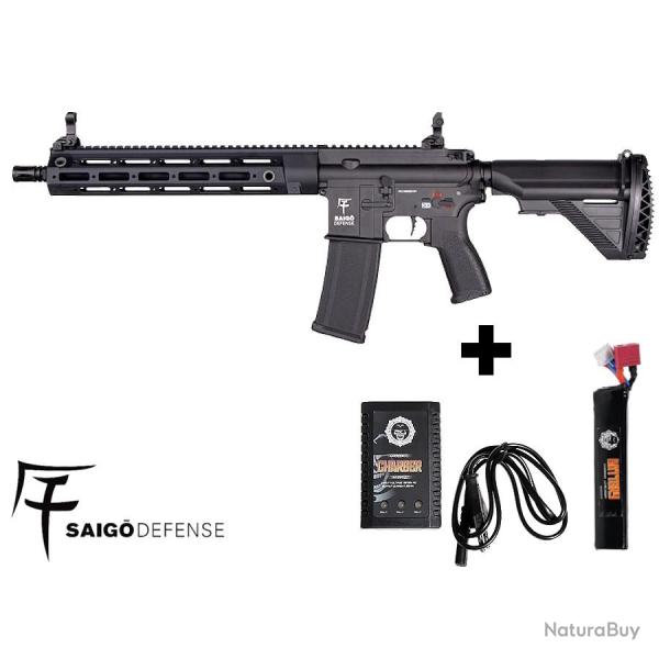 R�plique Airsoft AEG Shogun Aster MK2 Noir - Pack Complet