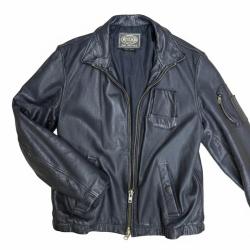 Blouson pilote Vintage en Cuir V&eacute;ritable - Marque ATLAS