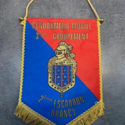 Fanion de la Gendarmerie Mobile - 2&egrave;me Escadron de Drancy