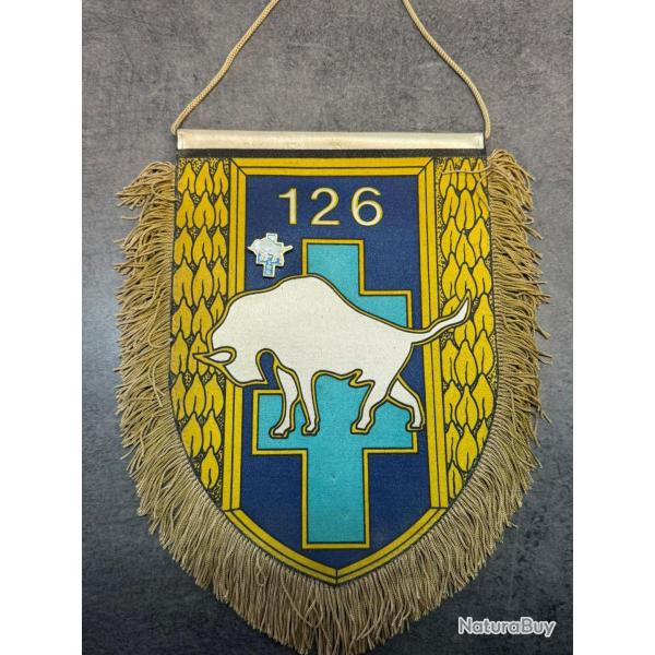 Fanion de Tradition du 126�me R�giment d'Infanterie (126e RI)
