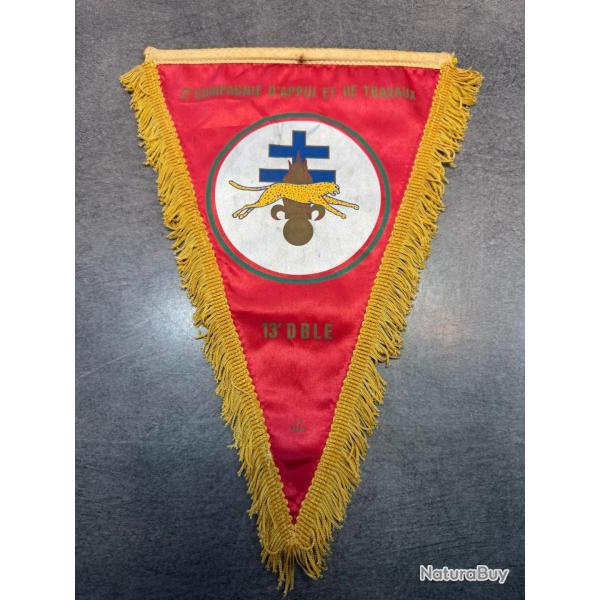 Fanion de Tradition de la 13�me DBLE - 2�me Compagnie d'Appui et de Travaux