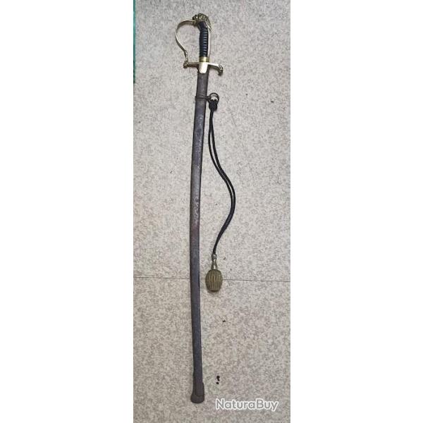 Sabre Officier Hollandais � t�te de Lion WW1