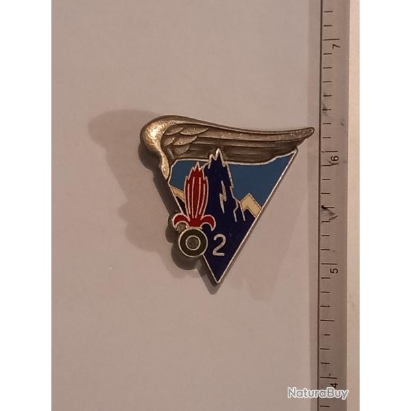 Insigne de la 2�me compagnie du 2�me r�giment �tranger parachutiste (2�me REP)
