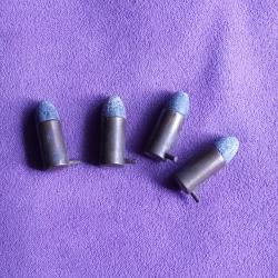 7mm &agrave; broche. Lot de 4 cartouches.