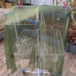 Petit filet de camouflage au poste