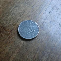 monnaie 1/2 franc semeuse 1965