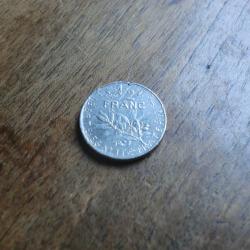 monnaie 1/2 franc semeuse 1977