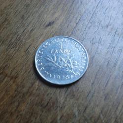 monnaie 1 franc semeuse 1978