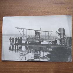 Photo ancienne hydravion 1922