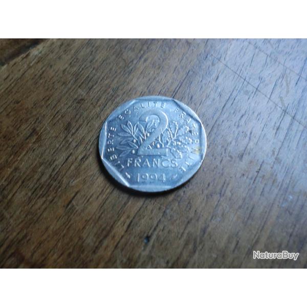 monnaie 2 franc semeuse 1994