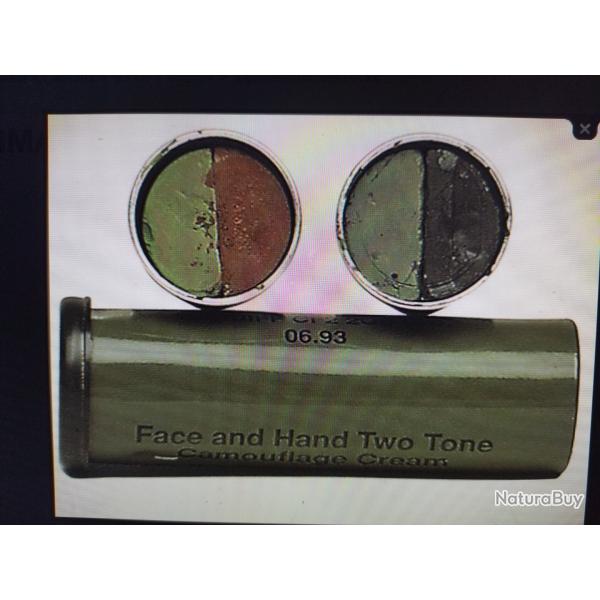 Mil-tec b�ton de grimage 2 couleurs marron/kaki