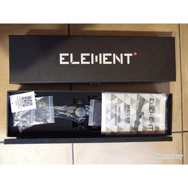 Lunette Element Optics 4-16 X 44 FFP HELIX