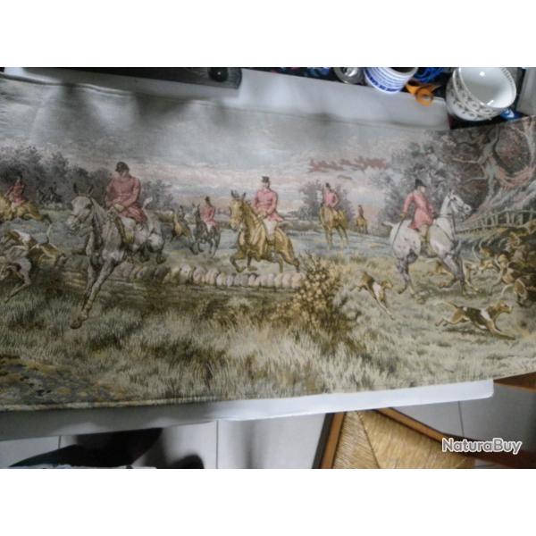 Tapisserie Chasse � courre tapisserie Globys tiss�e jacquard