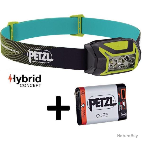 Lampe frontale Petzl Actik Core verte