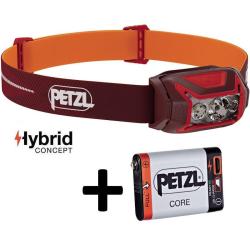 Lampe frontale Petzl Actik Core rouge