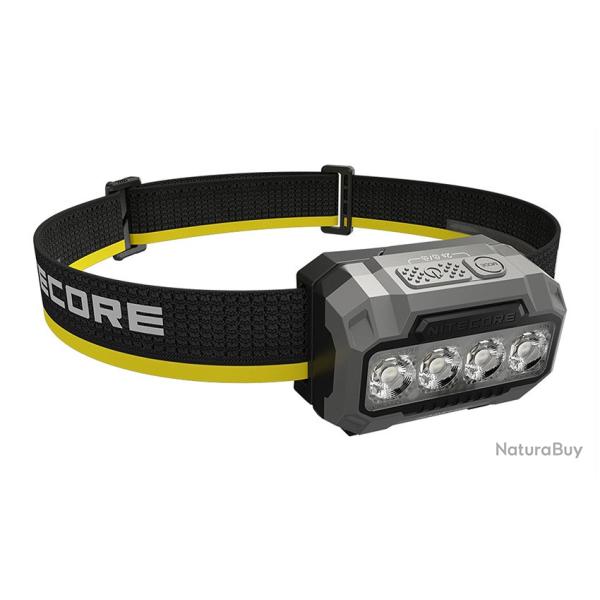 Lampe frontale HA23UHE Noire - 600Lm - Nitecore