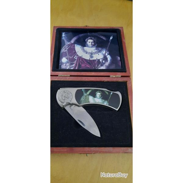 Couteau pliant � l'effigie de Napol�on