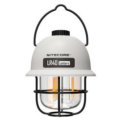 Lanterne Retro LR40 Multifonction Rechargeable USB C - 100lm Coloris Blanc