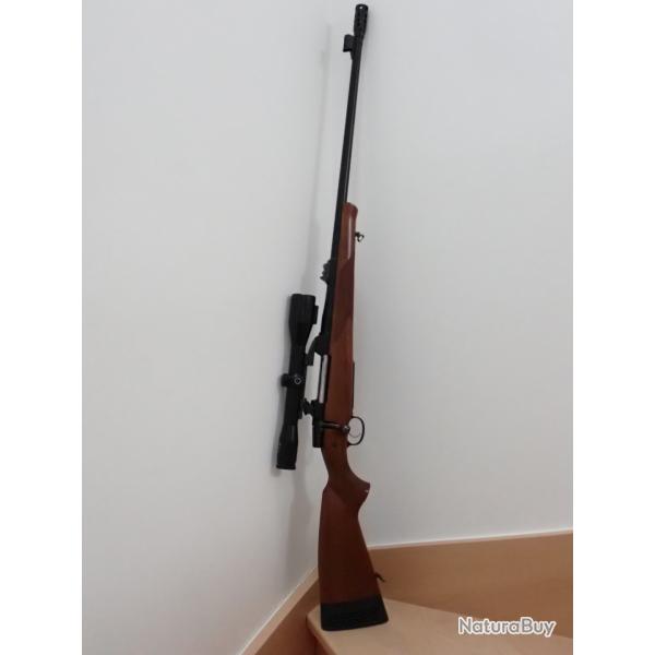 Rare dans cette configuration CZ 416 Rigby + Supradax + S&B 6x42 + canon et boitier T�flon�s.