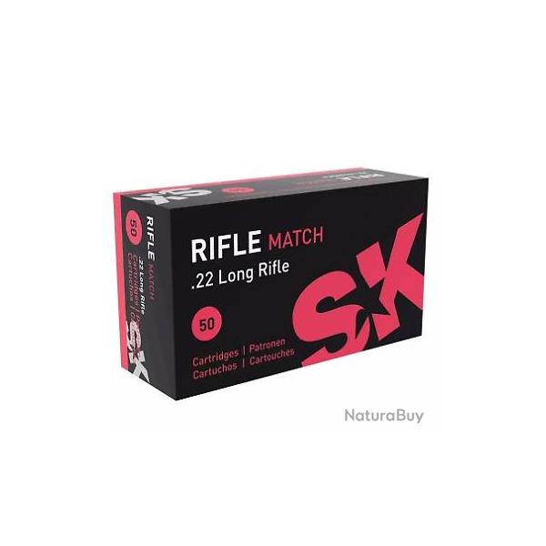 Munitions SK Rifle Match 22LR x50